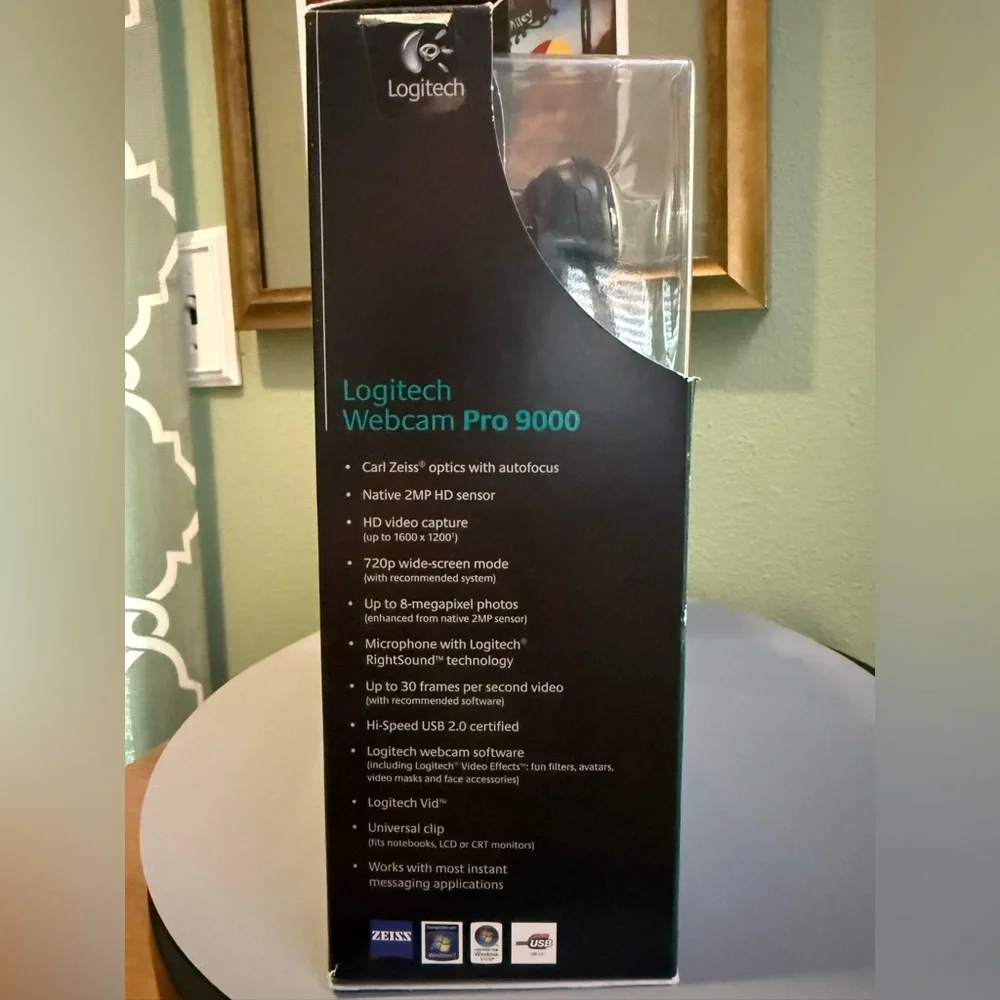 Logitech Webcam Pro 9000 - NIB
